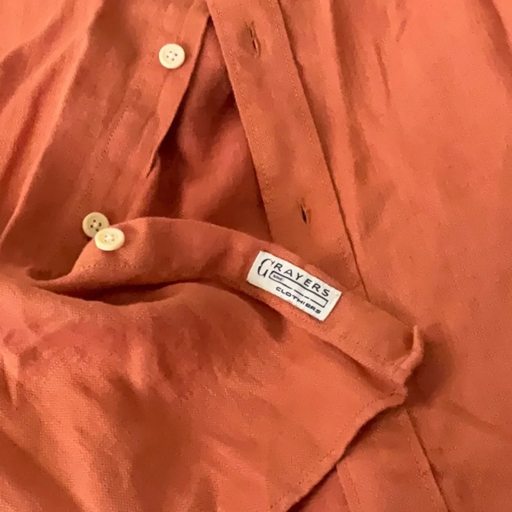 Grayers, Textured Linen Cotton Shirt, NWT - Picture 11 of 11